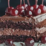 Cherry Chocolate Bliss Cake