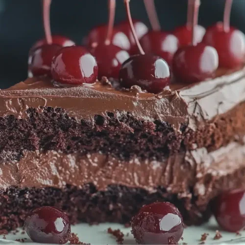 cherry chocolate bliss cake 2 cherry chocolate bliss cake