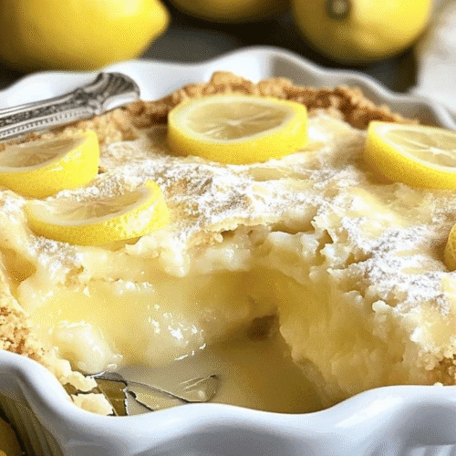 lemon cream cheese dump cake