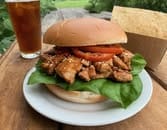 sticky sweet chili chicken sandwich