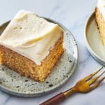 Applesauce Cake with Cinnamon Cream Cheese Frosting