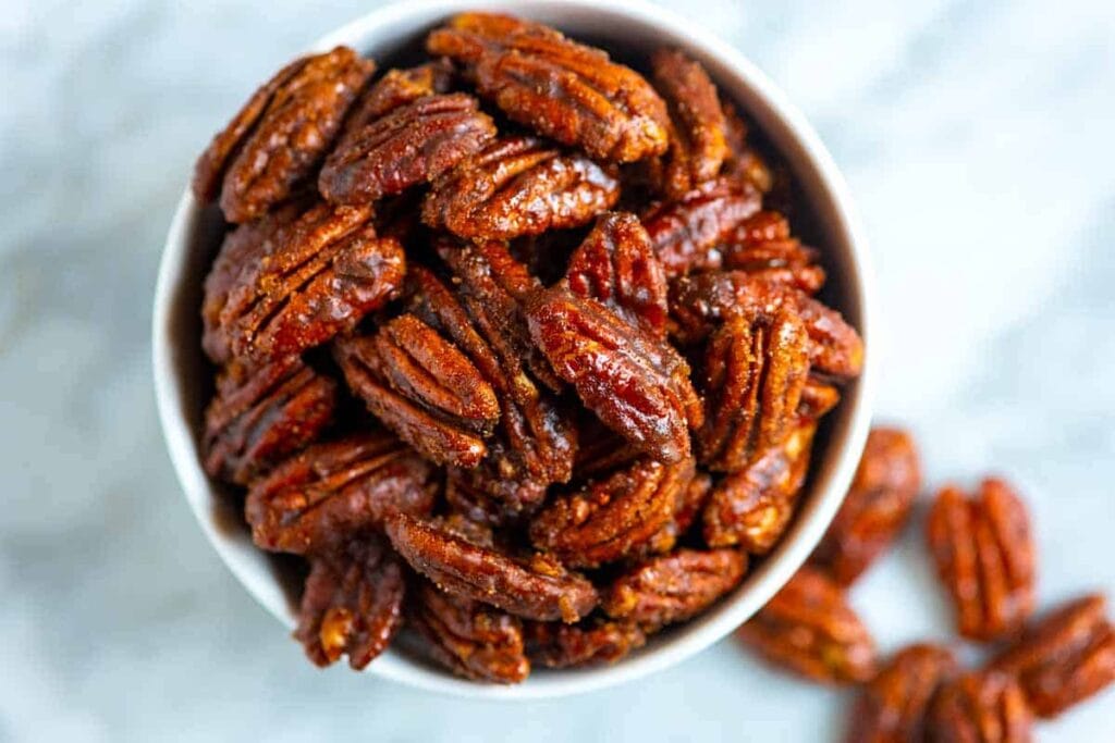 easy candied pecans 1 1200
