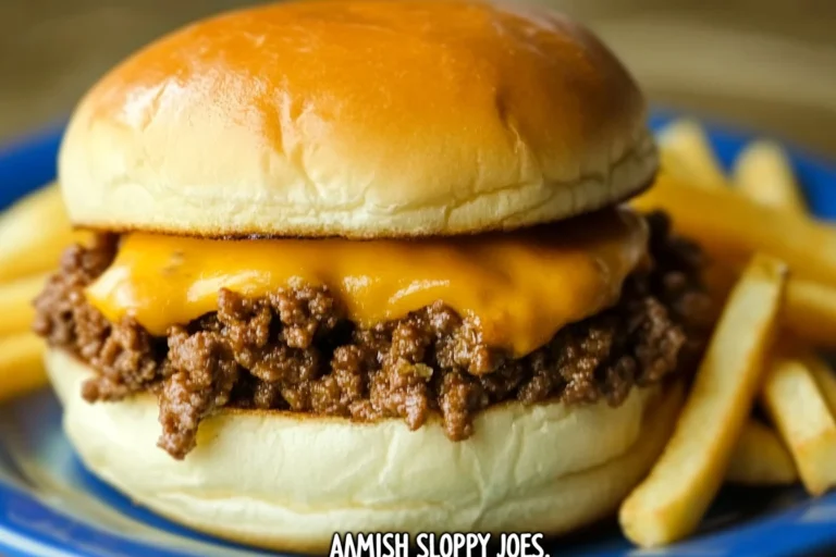 amish sloppy joes