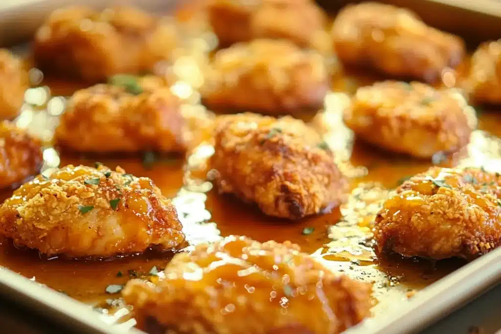 baked fried chicken