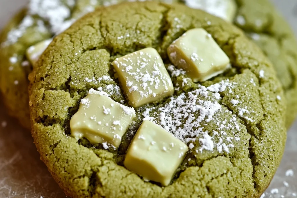 Irresistible Brown Butter Matcha Cookies