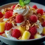 Creamy Cheesecake Fruit Medley