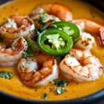 Creamy Spicy Jalapeño Shrimp Soup