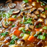 Chinese Style Hot and Sour Soup