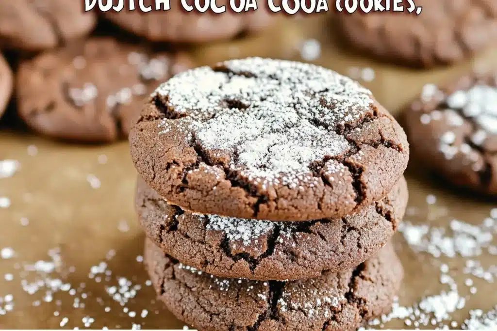 ultimate nana’s apple crisp 5 dutch cocoa cookies