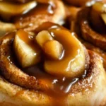 easy caramel apple cinnamon rolls