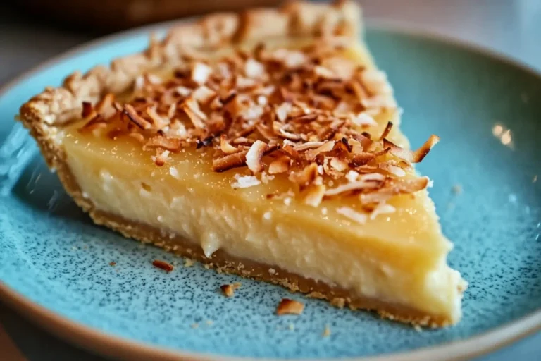french coconut pie