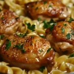 One-Pan Chicken with Buttered Noodles
