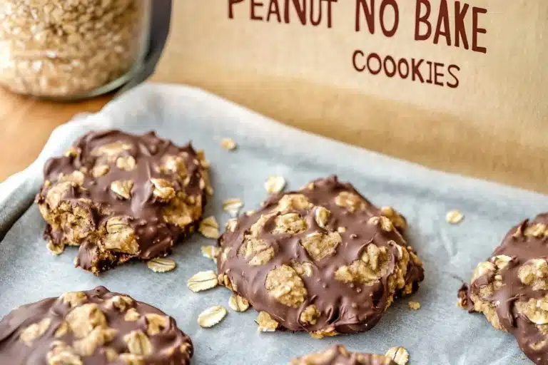 peanut butter no bake cookies 1