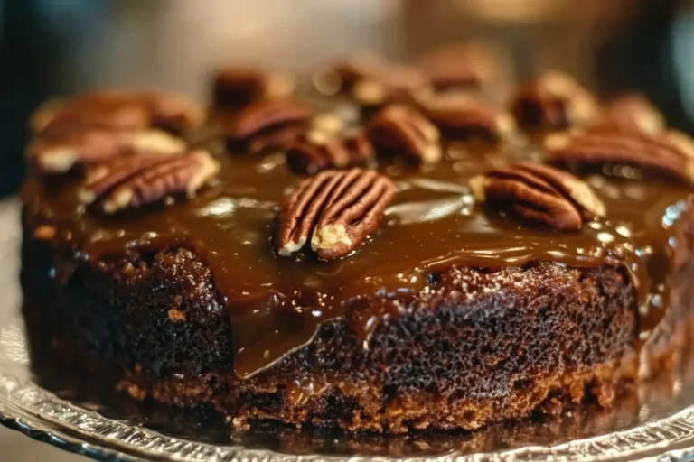 pecan upside down cake