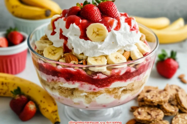 strawberry banana pudding