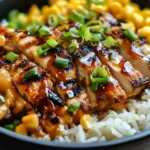 Street Corn Chicken Rice Bowl