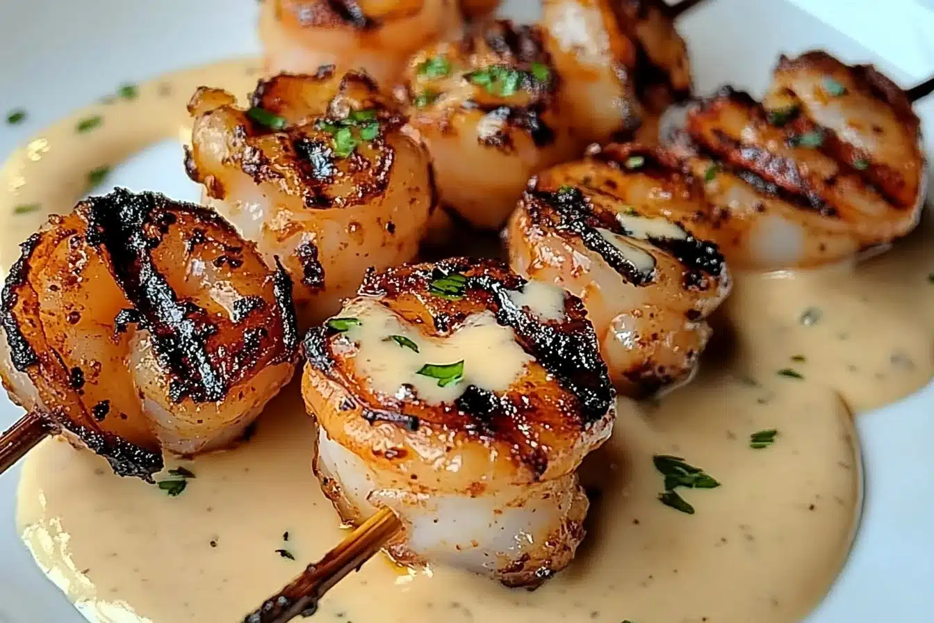 succulent shrimp skewers with garlic butter 3 succulent shrimp skewers with garlic butter