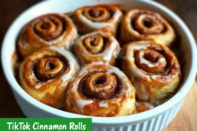 tiktok cinnamon rolls
