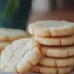 Whipped Shortbread Cookies