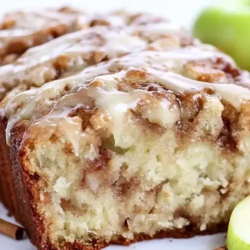 cinnamon swirl apple fritter bread
