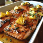 Honey Glazed Pineapple Salmon