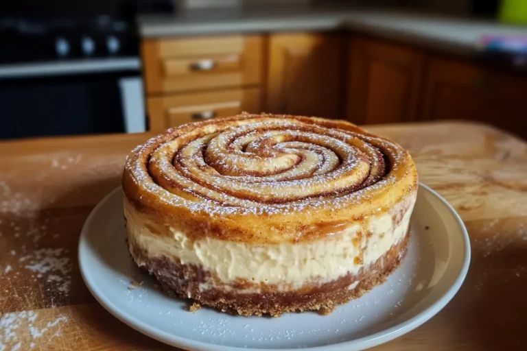 cinnamon roll honeybun cheesecake