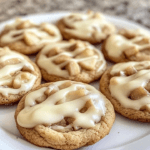 Spiced Apple Cookies with Cream Cheese Icing