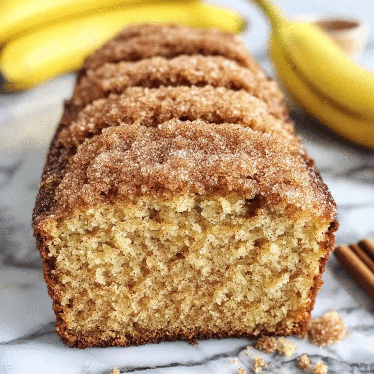 snickerdoodle banana bread