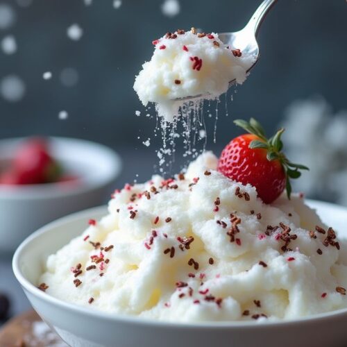 4 quick steps to make the perfect snow ice cream 3 snow ice cream