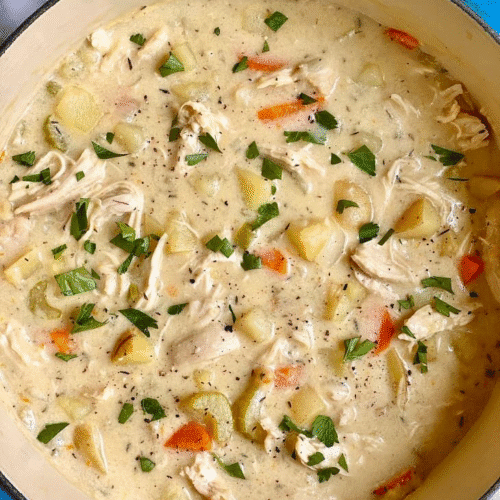 creamy chicken potato soup